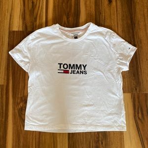 Tommy Jeans Cropped T-Shirt Size Medium